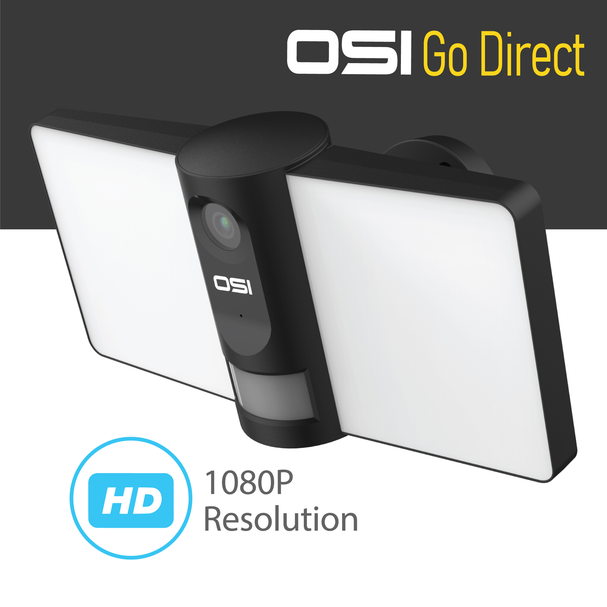 OSI Smart Floodlight Camera HD 1080p