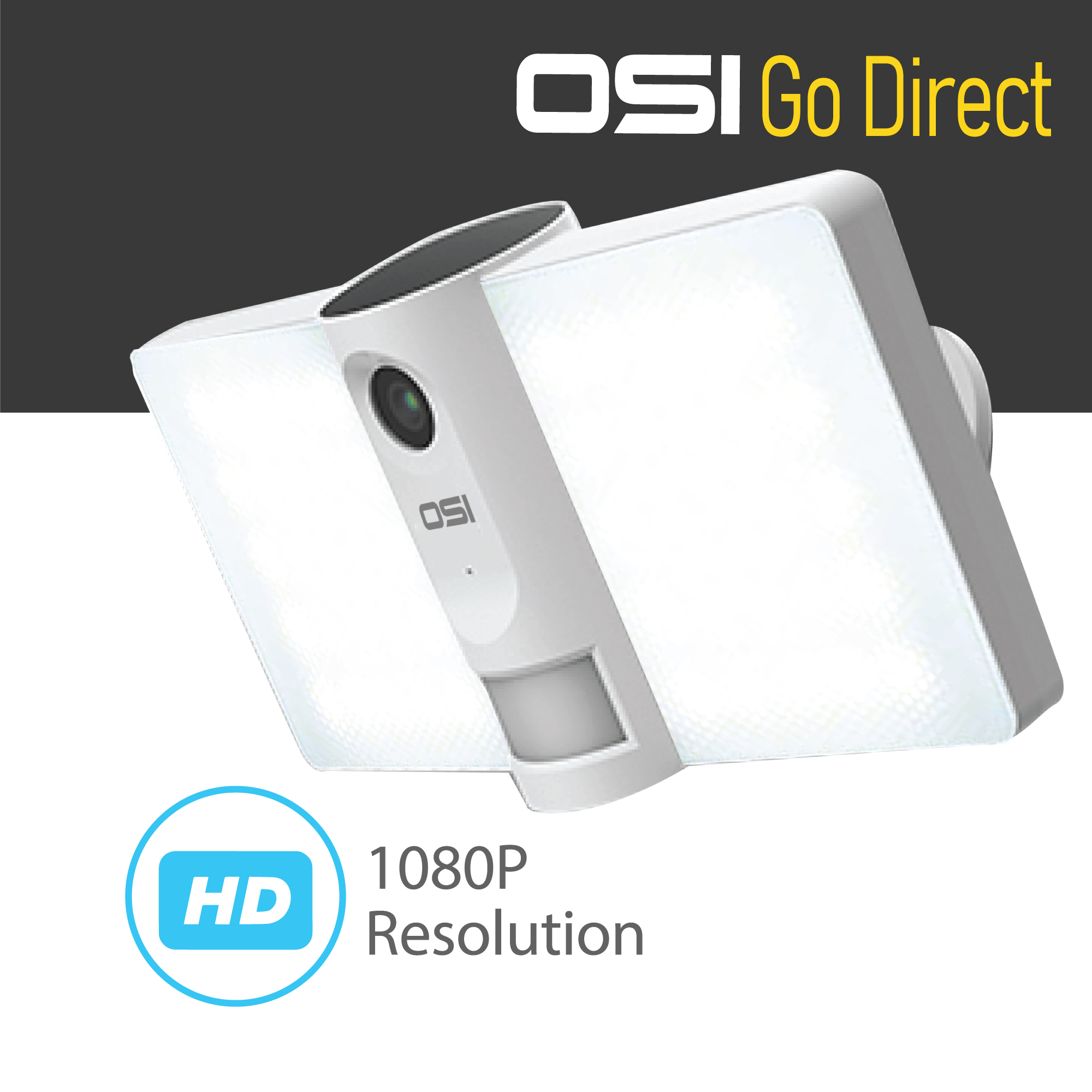 OSI Smart Floodlight Camera HD 1080p