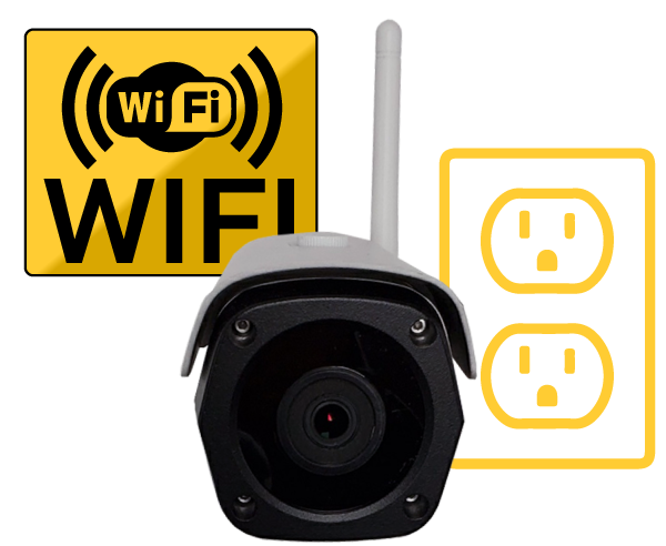 4k Wifi IP Security Cameras