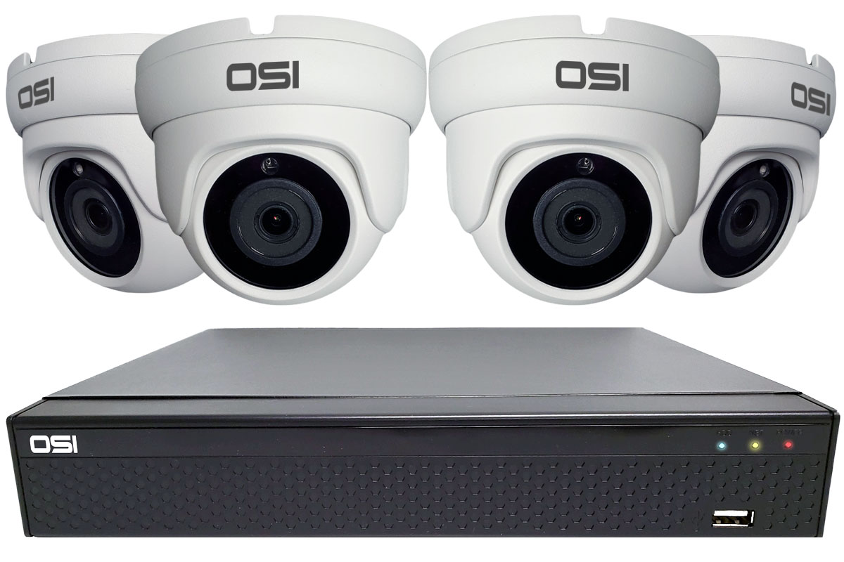 4K HD 2TB Security System with 4 Cameras