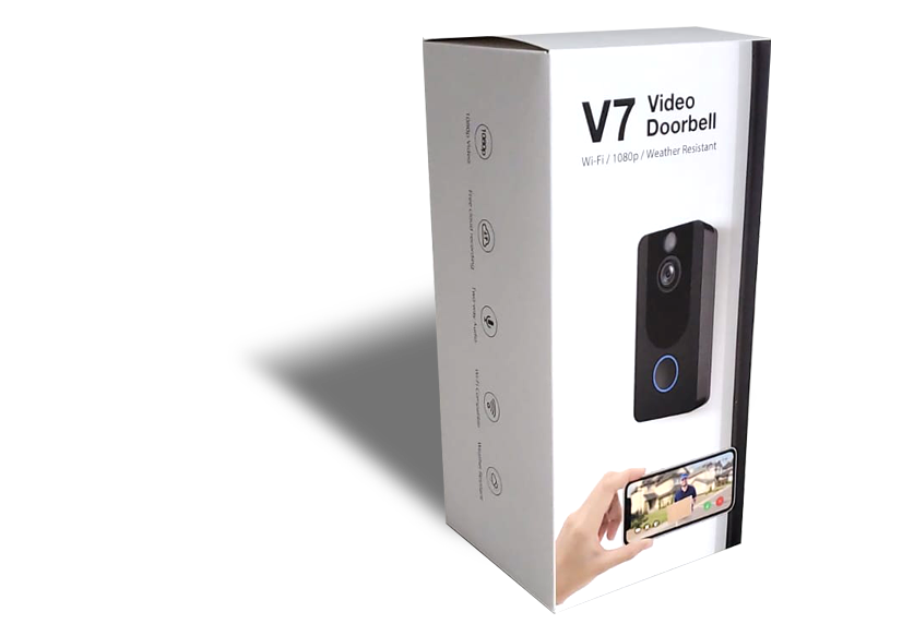 OSI Wireless Wi-Fi video doorbell Kit Model: OSI-DBCAM-W-KIT