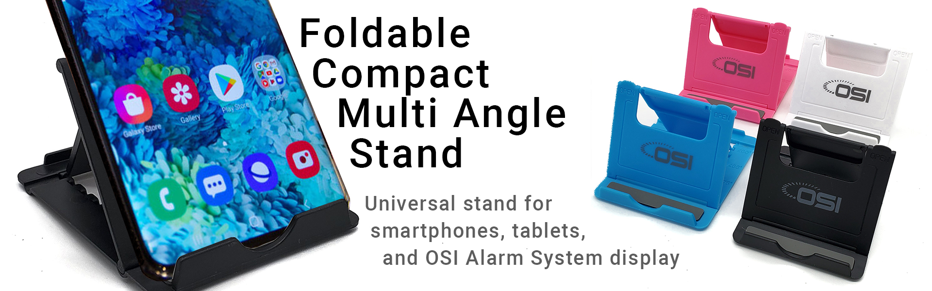 OSI Stand for Smartphones,Tablets and OSI Alarm System Display