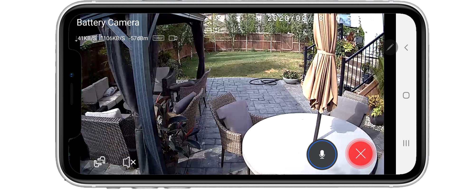 OSI-WFCAM-S OSI Wire-Free 1080p Battery Camera w/ Solar Panel