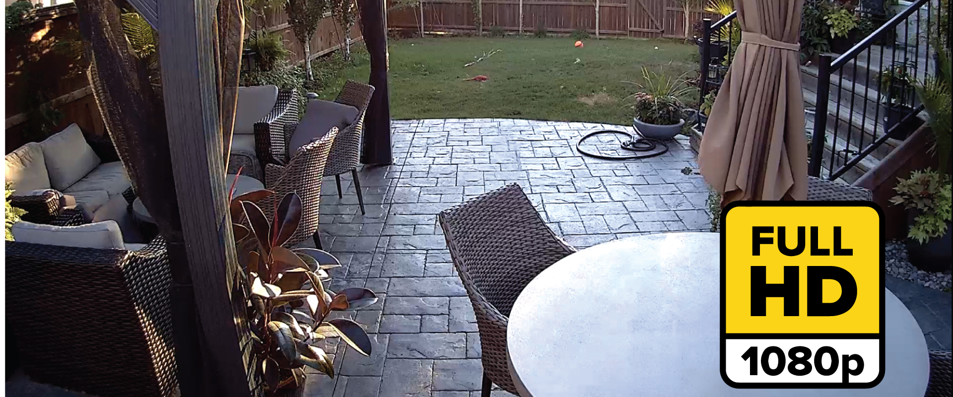 OSI Wire-Free 1080p Battery Camera w/ Solar Panel